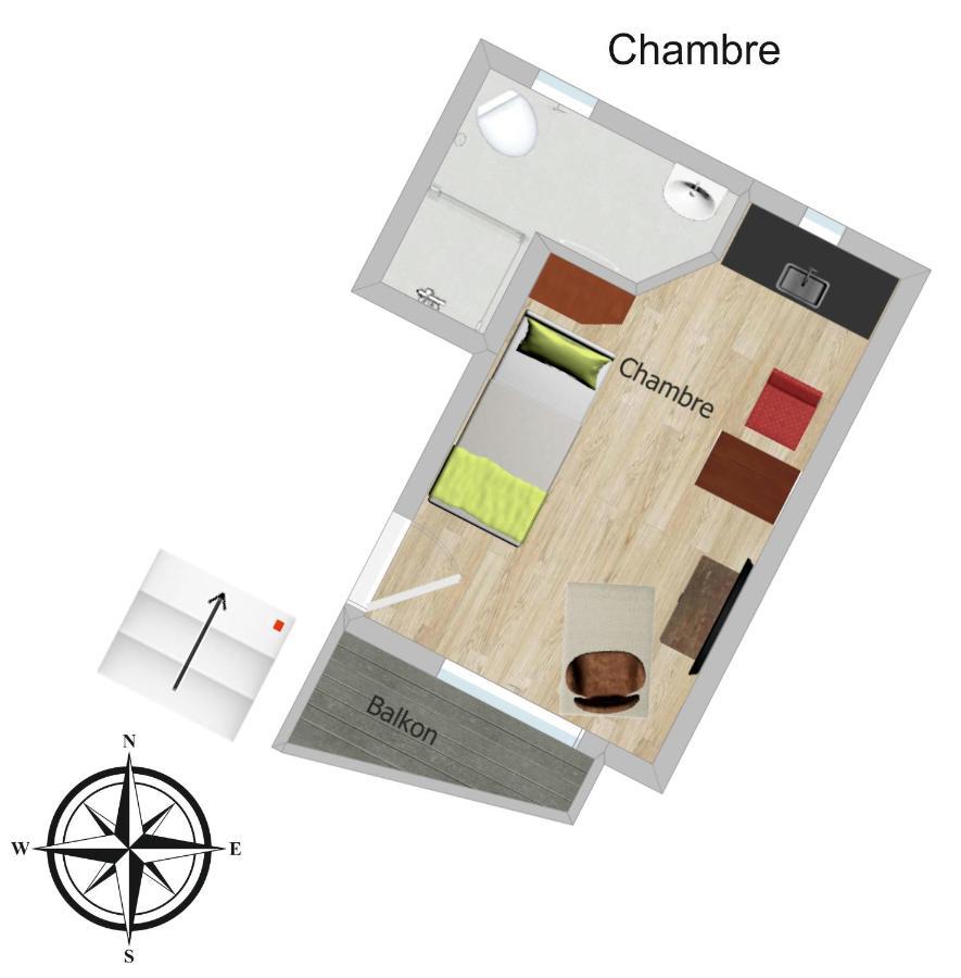 Schmuckkaestle Am Hafen Apartman Wiesbaden Kültér fotó